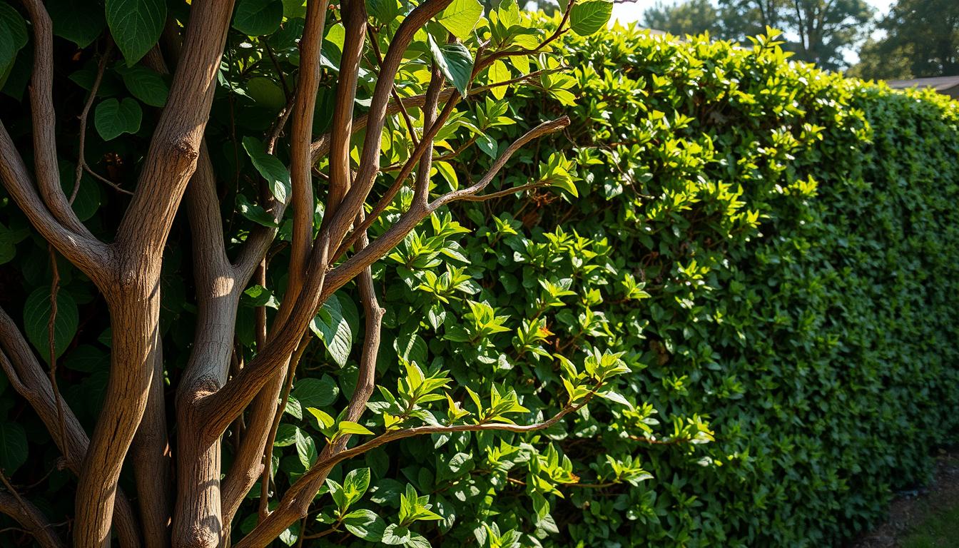Hecke verjüngen Technieken