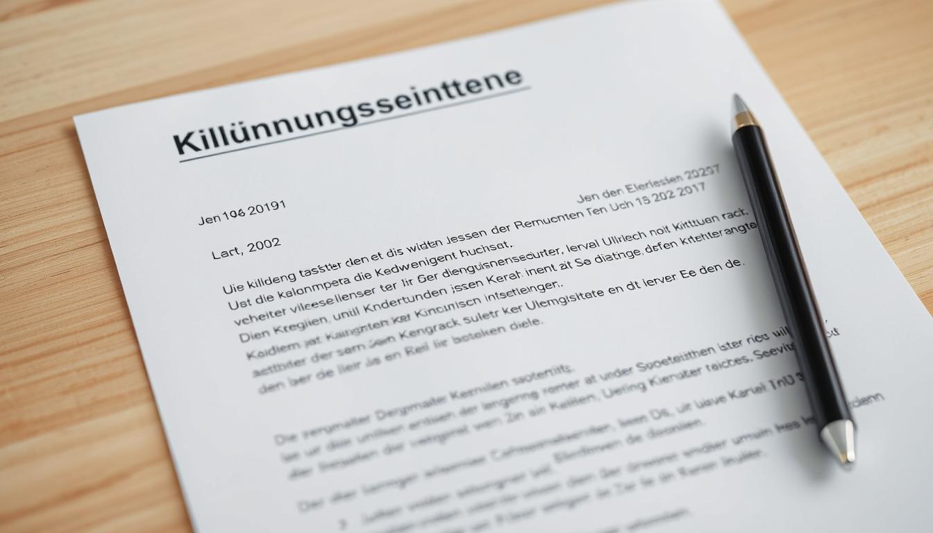 Wie schreibt man eine Kündigung? – Ratgeber & Tipps