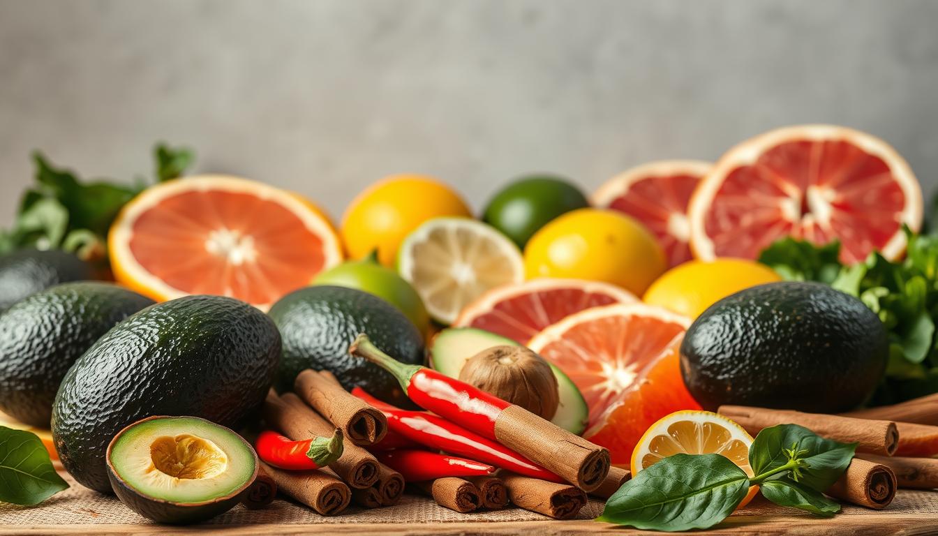 Natürliche Fatburner Lebensmittel