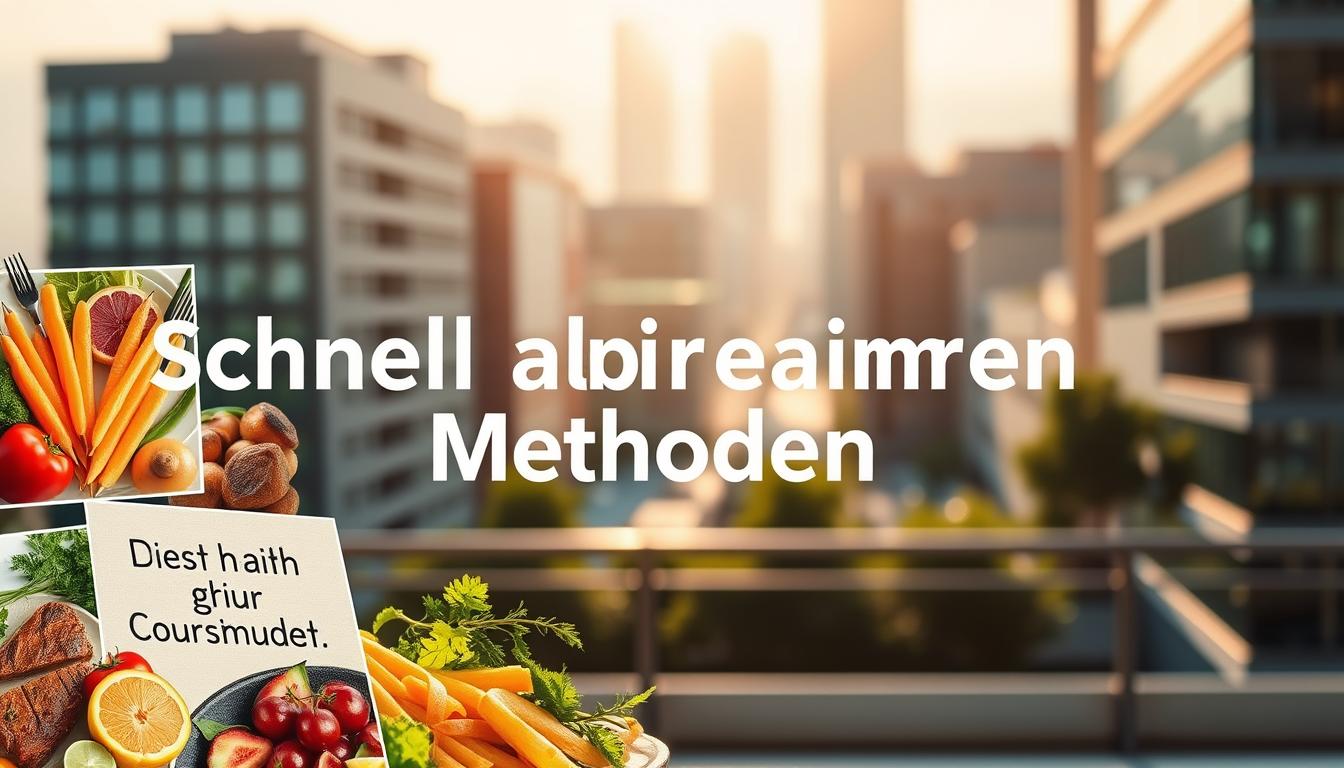 Schnell abnehmen Methoden