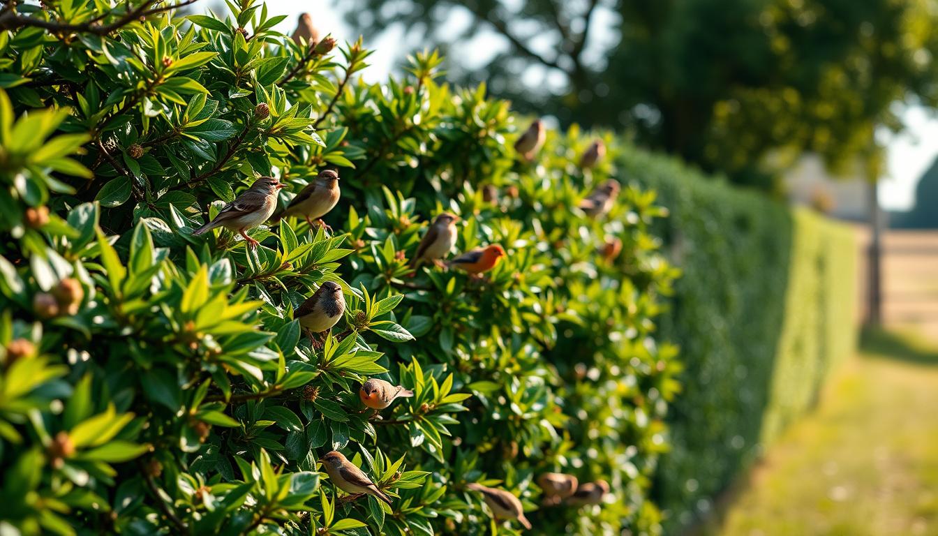 Vogelschutz in Hecken